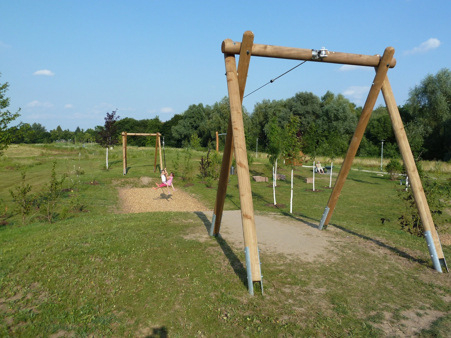 Seilbahn A-Bock Douglasie 30 m